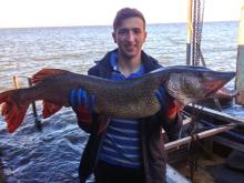 Сегодня на Каме поймали щуку весом более 12 килограммов