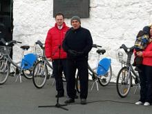 Рустам Минниханов показал свой велосипед с карбоновой рамой и полувилкой