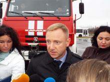 Министр Ливанов проехал в кабине беспилотного «КАМАЗа», следя за водителем