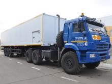 В Набережных Челнах создали автопоезд 'КАМАЗ' для перевозки взрывчатых веществ