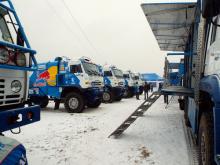 Команду 'КАМАЗ-мастер' проводили на ралли 'Дакар-2016'