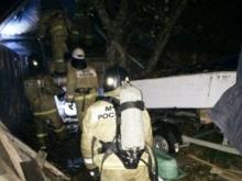 Утром неизвестные сожгли дачный дом в обществе «Бережок»