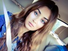 Участница конкурса 'Миссис Мира' Анна Кудрявцева показала костюм 'под Гжель'