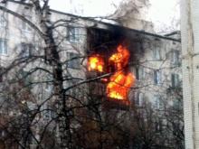 В двадцать девятом комплексе горят три квартиры