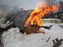 В Сидоровке и в Бетьках в пожаре пострадали две бани