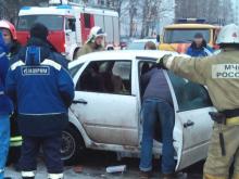 Водитель «Лады Гранты» потерял сознание, продолжая непроизвольно нажимать педаль газа