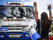 Три камазовских экипажа после второго этапа ралли-рейда 'Дакар-2016' в десятке лучших