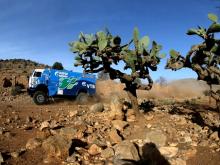 'Африка Эко Рейс': 'КАМАЗ-мастер' проиграл 9 этап, но лидирует в генеральной классификации