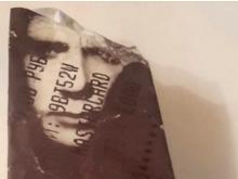 На бумажном чеке таинственным образом появилась фотография мужчины