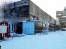 На БСИ из-за разлива отработанного масла произошел пожар
