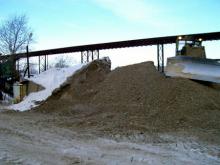 В бункере дробилки щебня обнаружен труп 34-летнего рабочего