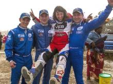 Мотогонщица Анастасия Нифонтова показала 'подарки' из Африки - травмы, которые получила на ралли