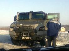 Камазовский 'Тайфуненок' попал в ДТП в Нижегородской области