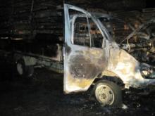 Племянник сжег «Газель» у дяди в деревне