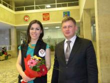 Эльмира Ахмедзянова, Альфия Усманова и Алексей Миронов – лучшие учителя города