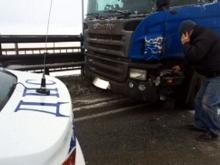 Из-за плохой погоды на автотрассе М-7 столкнулись 12 автомобилей