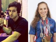 Миляуша Гимранова и Егор Лештаев - чемпионы России по армреслингу 