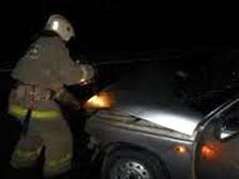 Во дворе жилого дома 20/05 запылал автомобиль «ВАЗ-2114» - замкнуло электрооборудование