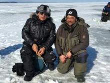 Рустам Минниханов встретил Масленицу на Каме - на рыбалке