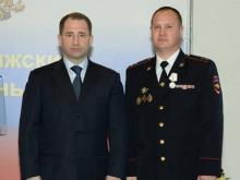 Полицейский Герасимов награжден медалью от президента РФ за спасение ребенка