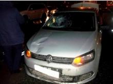 На проспекте Хасана Туфана иномарка наехала на женщину на пешеходном переходе