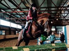 Челнинки из конно-спортивной школы 'Тулпар' встретили весенние каникулы победами на скачках