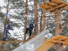 В Парке Победы появится веревочный городок 'Тарзан'