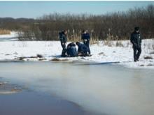 На реке Кама возле села Масловка было обнаружено два трупа - муж и жена провалились под лед