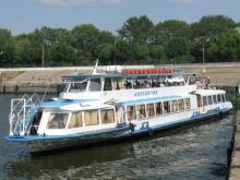 В Татарстане на реке Волга затонул теплоход 'Москва-159'