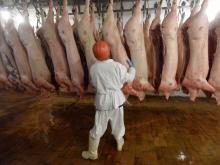 Кладовщица и водители украли три тонны свинины