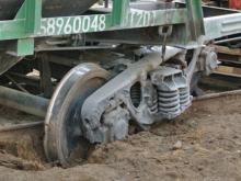 На Бугульминском участке железнодорожного пути сошел с рельсов товарный вагон