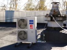 В зрительном зале театра 'Мастеровые' установили китайские кондиционеры