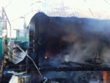 В окрестностях Набережных Челнов сегодня сгорели две бани, сарай и садовый дом.