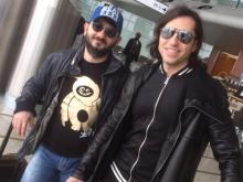 В аэропорту 'Бегишево' приземлились Михаил Галустян и Александр Ревва