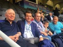 Рустам Минниханов посмотрел финал Лиги чемпионов с VIP-трибуны стадиона в Милане