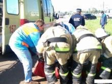 28-летний водитель на 'Тойоте' сбил пенсионера. С переломами голени и плеча тот попал в больницу