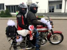 Байкеры Тимур и Светлана Хожасаитовы стали мужем и женой