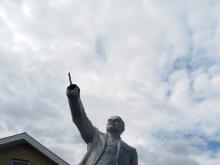 В поселке Элеваторная гора реставрируют памятник Ленину