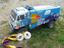 Радиоуправлемый 'Дакар' в Чехии: и здесь 'КАМАЗ' завоевывает призы (видео)