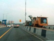 Челнинцы недовольны ходом ремонта дороги на плотине Нижнекамской ГЭС