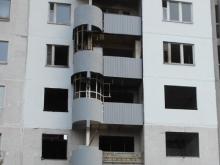 В доме 53/28 бетонируют и усиливают стены и перекрытия в квартире №37