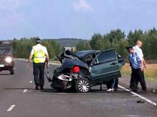 На загородной трассе под Чистополем произошло смертельное ДТП из-за лопнувшего колеса