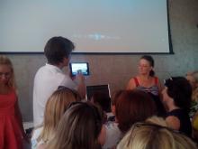 Воспитателям детсадов показали интерактивные игры для малышей