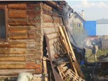 В Орловке сгорел частный дом, в котором проживала семья из 4 человек