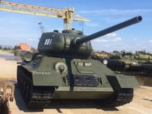 Легендарный танк Т-34, который установят в Парке Победы, уже едет в Набережные Челны