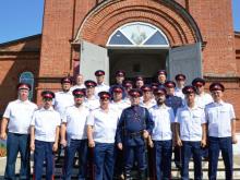 В Набережных Челнах на 20 казаков стало больше - присягу они принесли в церкви