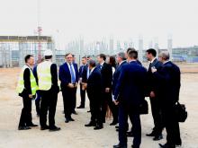 Сергей Когогин показал президенту Татарстана строящийся завод каркасов кабин