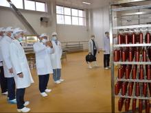 Президент Татарстана запустил в Набережных Челнах линию по производству вареных колбас