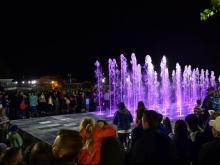 В Набережных Челнах открыли сухой фонтан рядом с мечетью 'Тауба' 