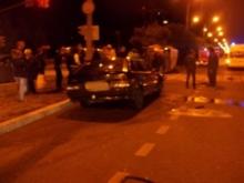 Проехавший на красный свет молодой водитель на 'ВАЗ-2114' столкнулся с маршруткой